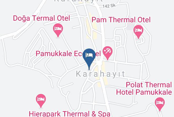 Pamukkale - Asil Pansiyon Maps