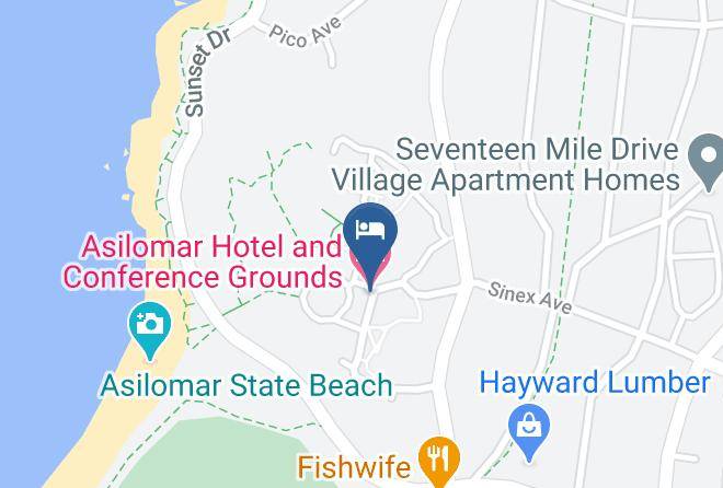 Monterey - Asilomar Hotel And Conference Grounds Maps