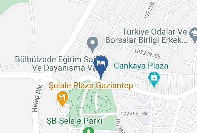 Sahinbey - Asina Konaklama Maps