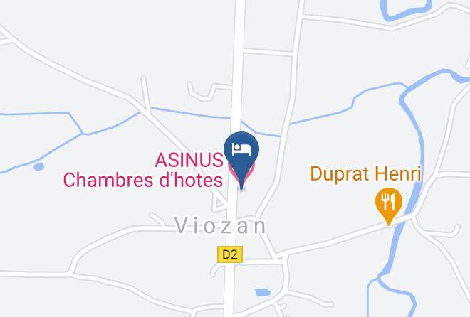 Gers - Asinus Chambres D'hotes Maps