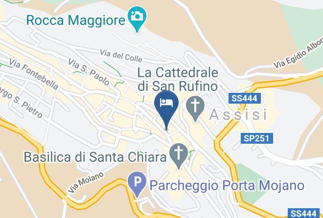 Perugia - Asisium Boutique Hotel Maps