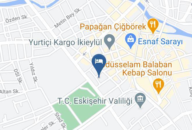 Odunpazari - Asiwa Hotel Maps