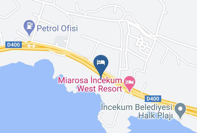 Alanya - Aska Bayview Resort Hotel Maps