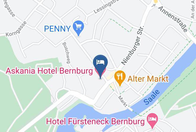 Salzlandkreis - Askania Hotel Bernburg Maps