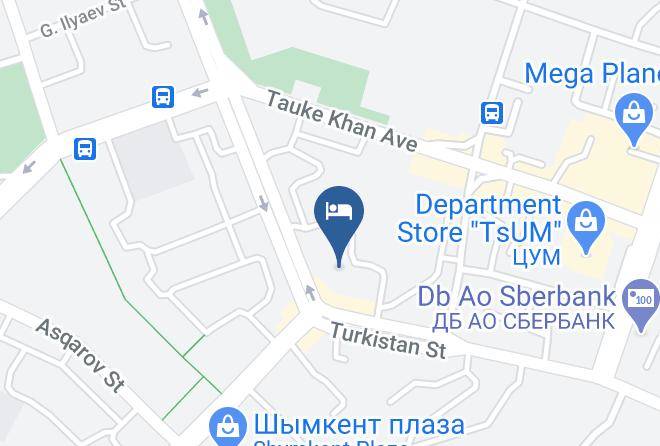 Shymkent - Askar Hotel Maps