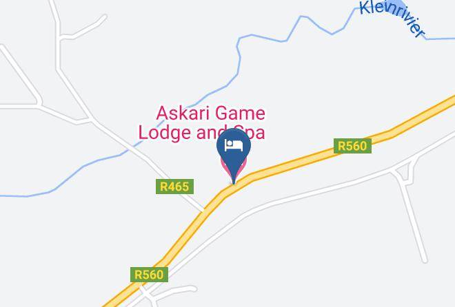 West Rand - Askari Game Lodge And Spa Maps