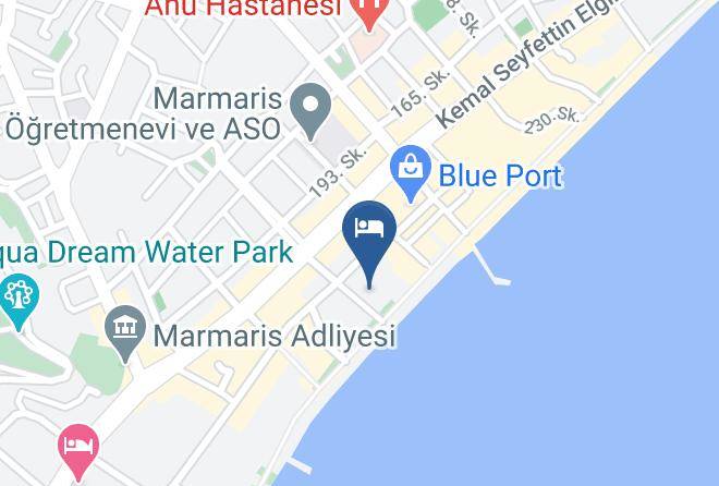 Marmaris - Asli Boutique Otel Maps