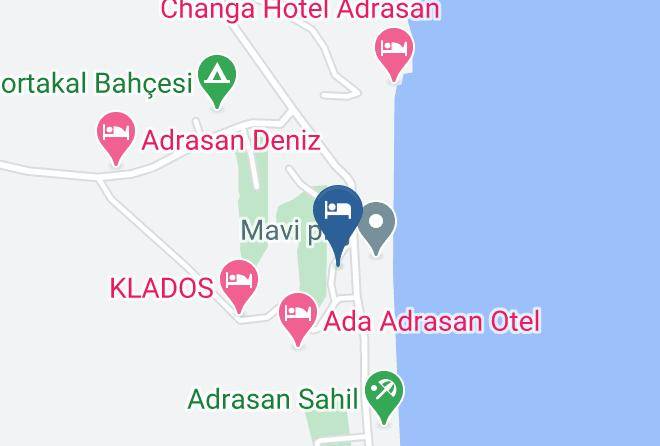 Antalya - Hotel Aslihan Maps