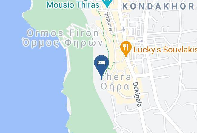 Thira - Asma Suites Maps