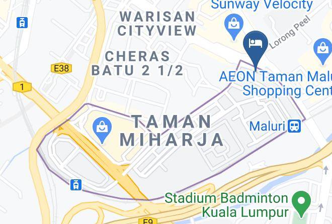 Kuala Lumpur - Asmara Blue Retreat Maps