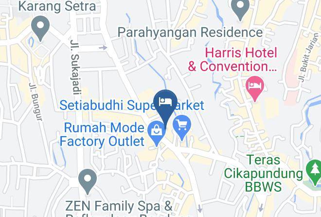 Bandung - Asmila Boutique Hotel Maps