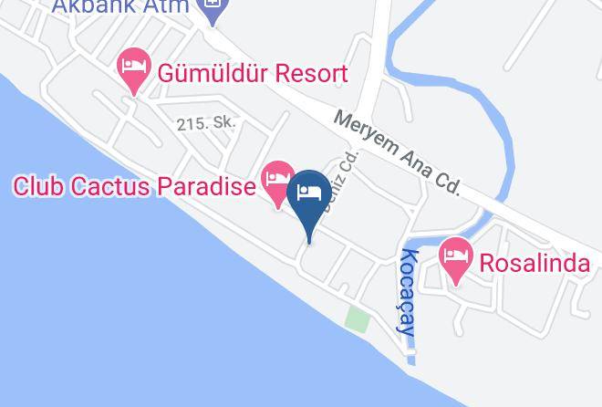 Menderes - Asmira Royal Hotel Maps