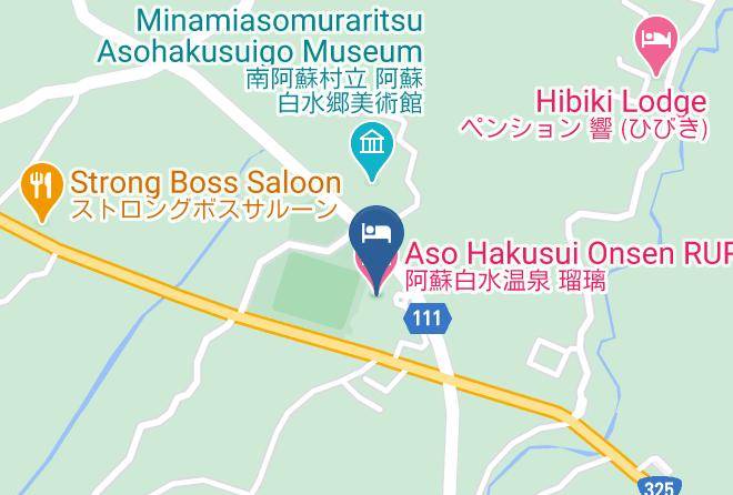 Minamiaso Vil Aso District - Aso Hakusui Onsen Ruri Maps