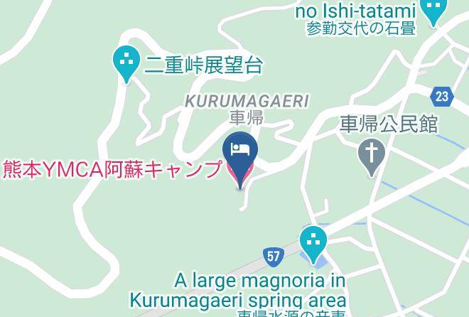 Aso City - Aso Kogen Hotel Maps