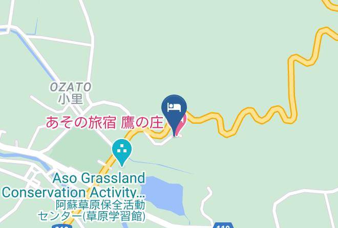 Aso City - Aso Mountains Resort Hotel & Golf Club Maps