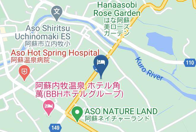 Aso City - Aso Plaza Hotel Maps