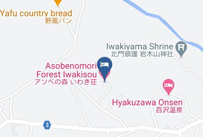 Hirosaki City - Asobenomori Forest Iwakisou Maps