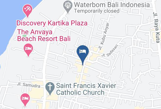 Badung Regency - Asoka City Hotel Maps