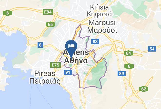 Central Athens - Asomaton Maps