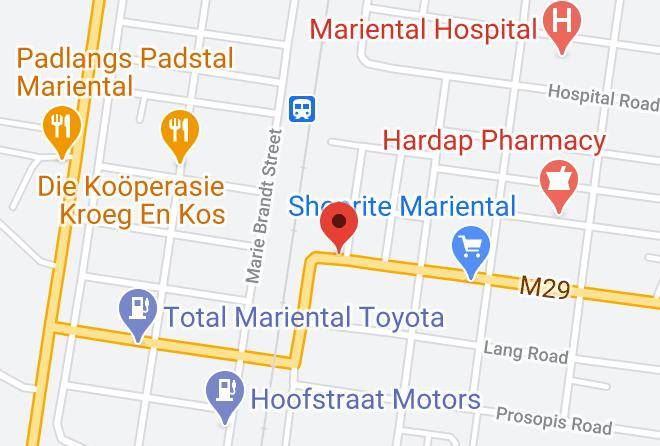 Mariental Urban - Aspasia Agency Self Catering Accommodation Maps