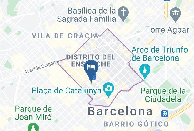Aspasios Rambla Catalunya Suites Map