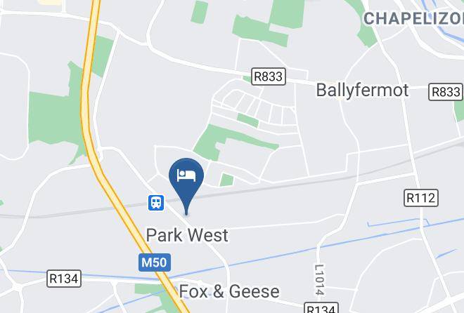 Aspect Hotel Park West Map