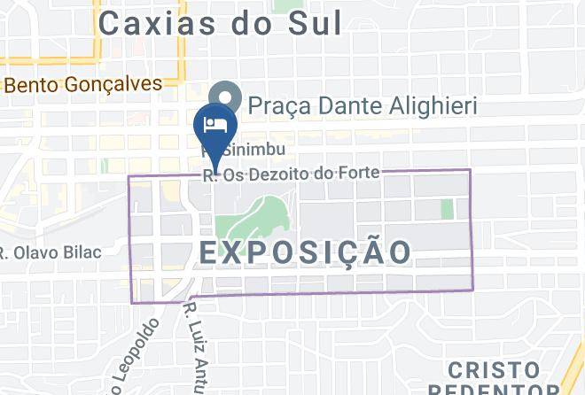Caxias Do Sul - Tri Hotel & Flat Caxias Maps