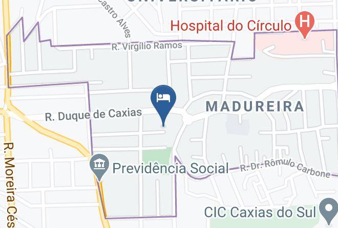 Caxias Do Sul - Aspen Executive Hotel Maps
