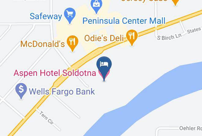 Kenai Peninsula Borough - Aspen Hotel Soldotna Maps