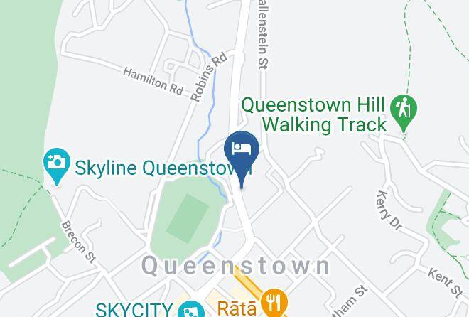 Queenstown Lakes - Aspen Lodge Backpackers Maps