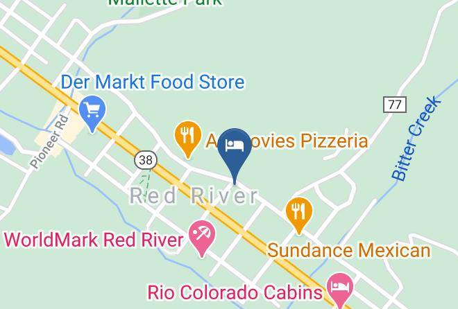 Taos - Aspen Lodge Of Red River Nm Maps