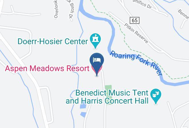 Pitkin - Aspen Meadows Resort Maps