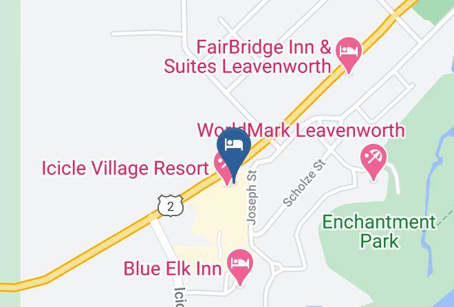 Aspen Suites Condominiums Vacation Rentals In Leavenworth Harita - Washington - Chelan