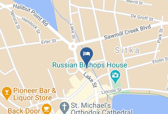 Sitka Borough - Aspen Suites Hotel Sitka Maps