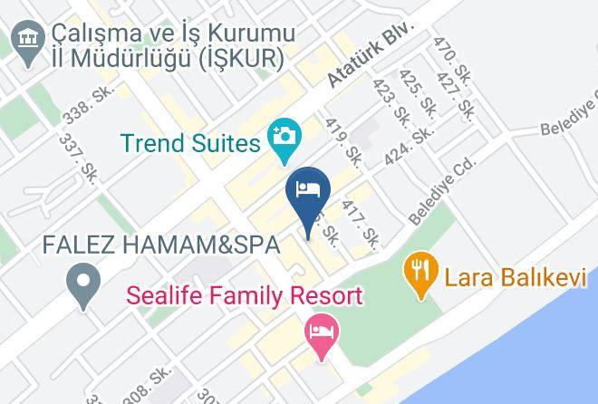 Konyaalti - Aspendos Suites Maps