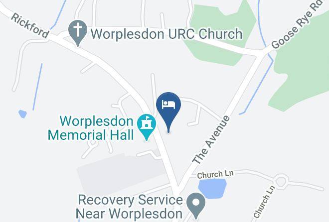 Surrey - Asperion Hillside Hotel Maps