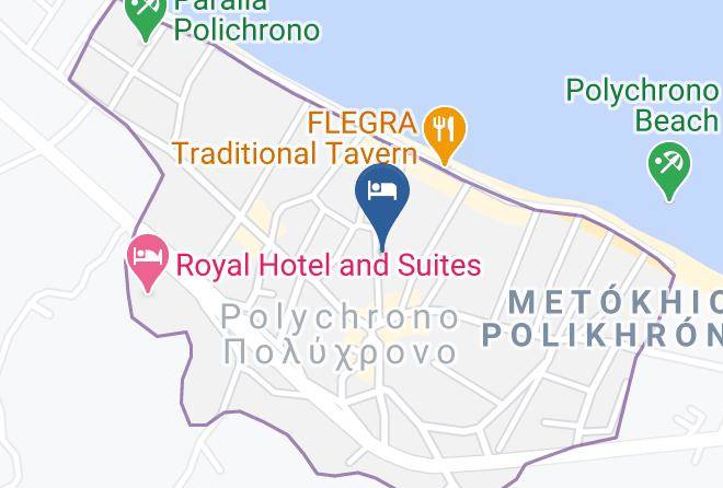Khalkidhiki - Aspida Hotel Maps