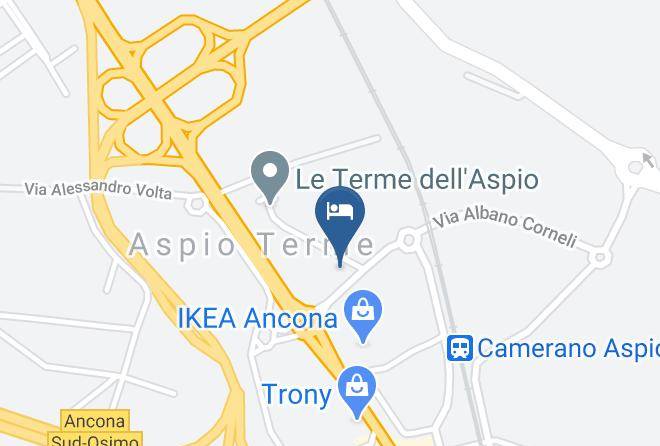 Ancona - Aspio Residence Maps