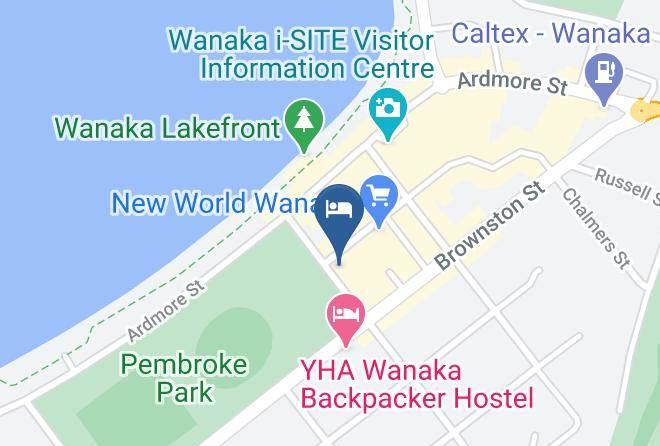 Queenstown Lakes - Aspiring Lodge Motel Maps