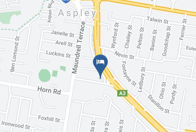 Brisbane - Aspley Sunset Motel Maps