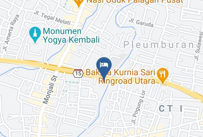 Sleman - Asrama Haji Yogyakarta Maps