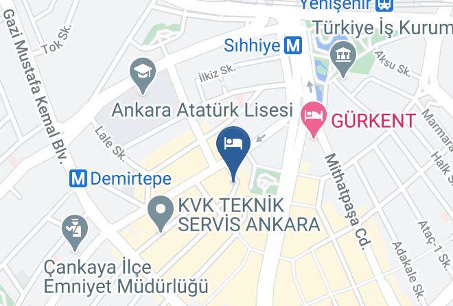 Cankaya - Asrin Business Hotel Kizilay Maps
