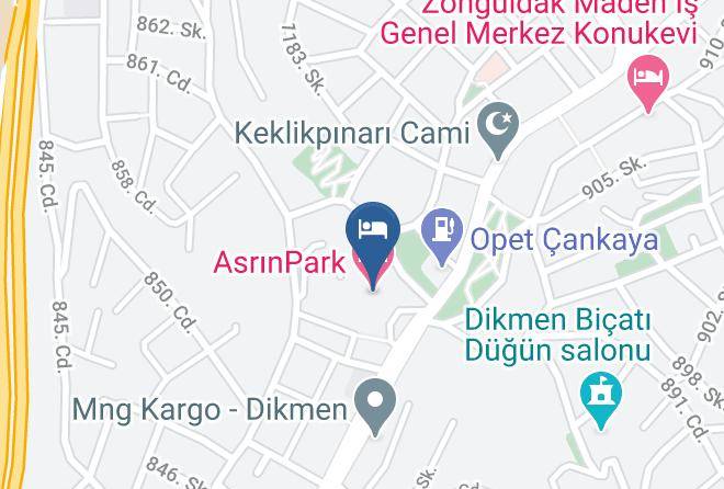 Cankaya - Asrinpark Hotel Maps