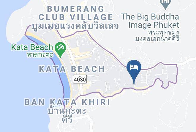 Assada Boutique Kata Beach Phuket Map