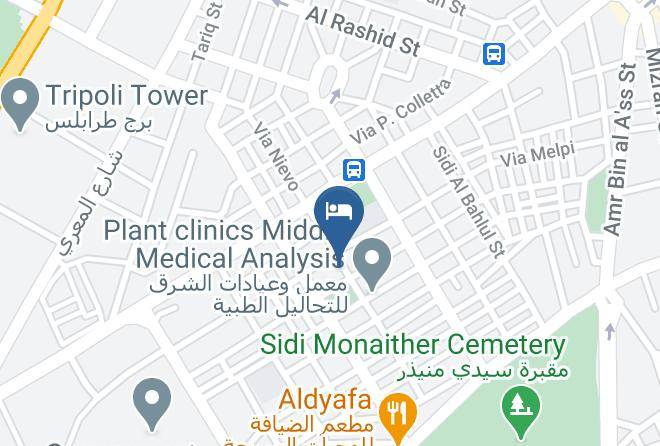 Tripoli - Assafi Hotel Maps