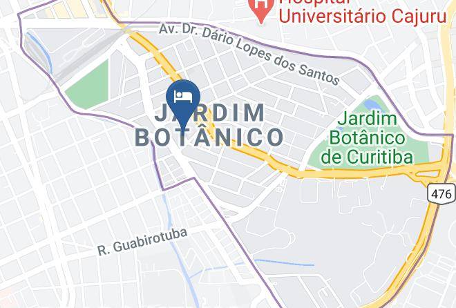 Curitiba - Assel Pousada Botanico Maps