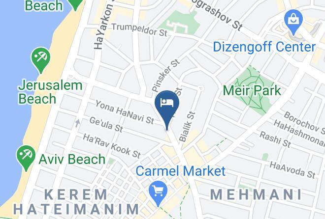 Tel Aviv Yafo - Assemblage Suites Maps