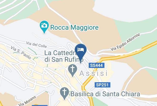 Assisi Home B&b Map