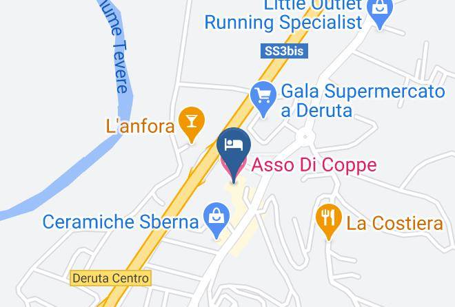Perugia - Asso Di Coppe Maps
