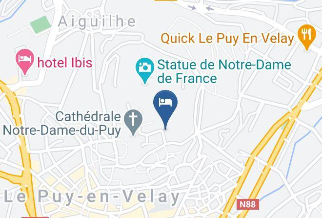 Haute Loire - Association Grand Seminaire Accueil Saint Georges Maps